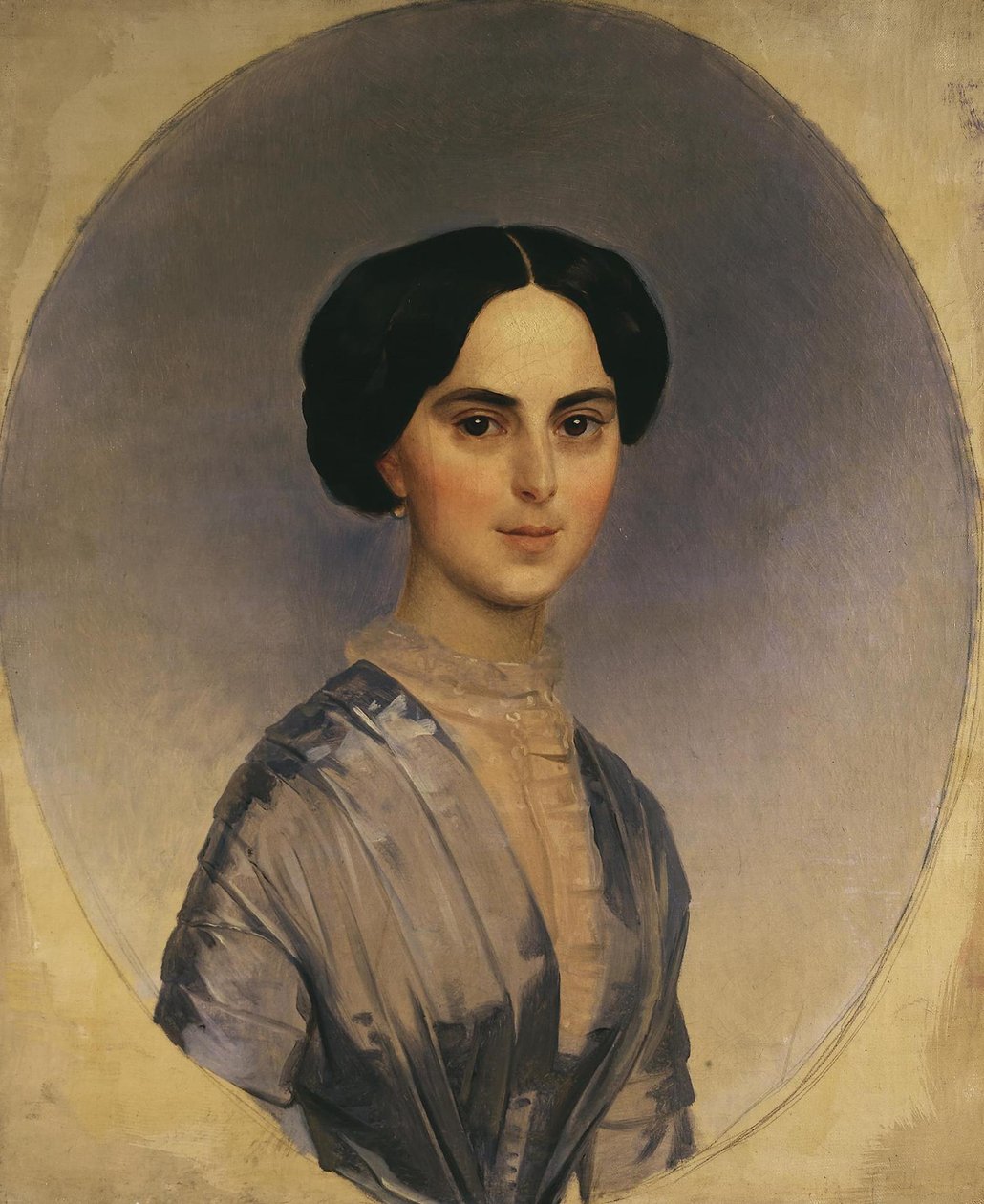 Retrato de Sophia Andreyevna Bobrinskaya, née Shuvalova, 1846 de Karl Pavlovich Bryullov