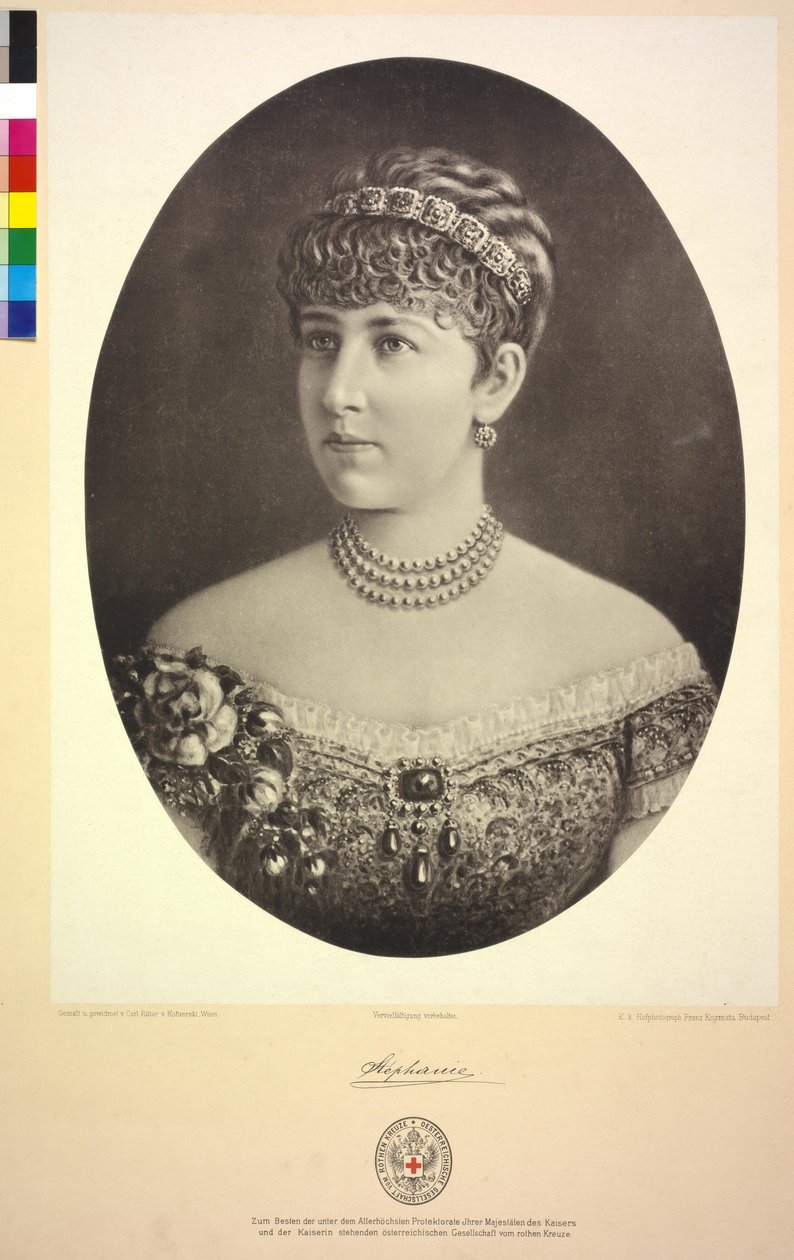 Princesa heredera de Austria Estefanía de Karl Ritter Von Kobierski