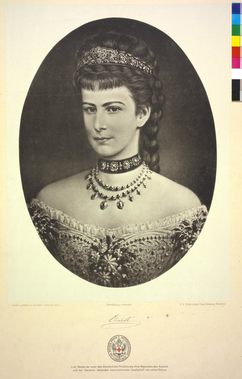Emperatriz de Austria Elisabeth de Karl Ritter Von Kobierski