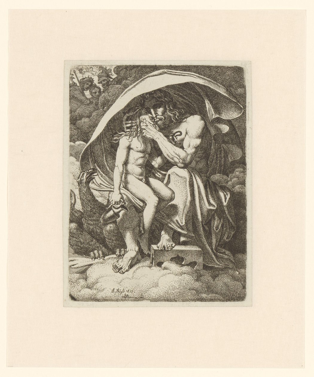 Júpiter y Ganímedes de Karl Russ