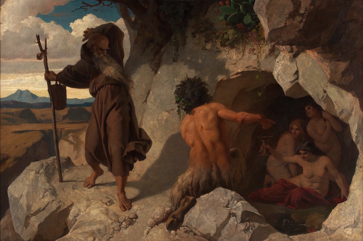 Tentación de San Antonio de Karl Schönbrunner