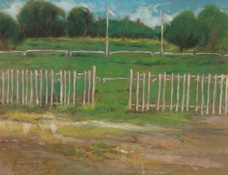 El hipódromo de Alag de Károly Ferenczy