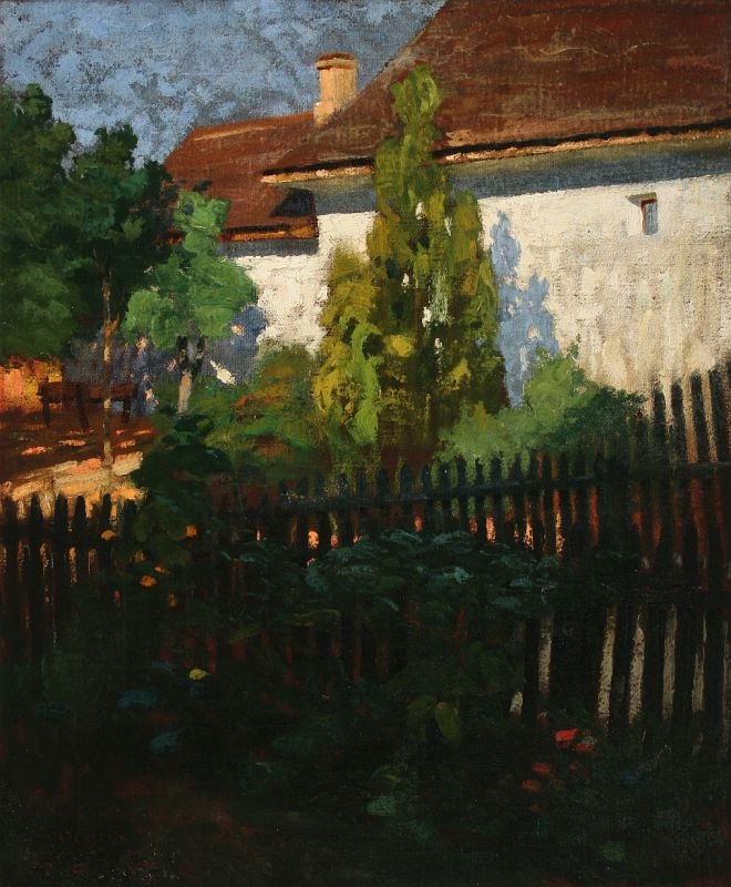 Nuestra casa en Nagybanya, Calle Petofi de Károly Ferenczy