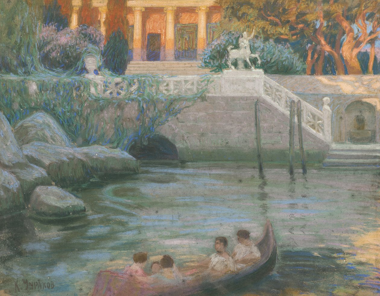 Escena pompeyana de Karpo Tchirakhoff