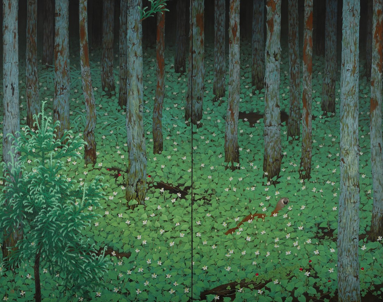 Mori (Bosque) de Katayama Bokuyo