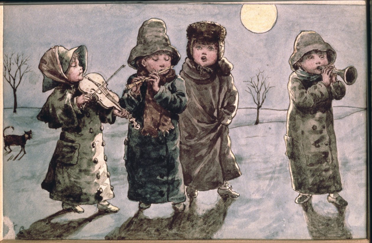 Villancicos de Navidad de Kate Greenaway