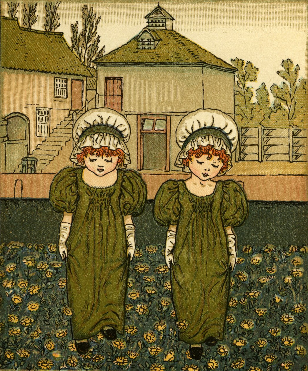 Sacar un cubo de de Kate Greenaway