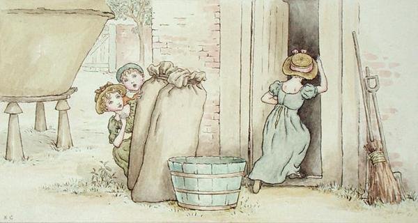 Escondite de Kate Greenaway