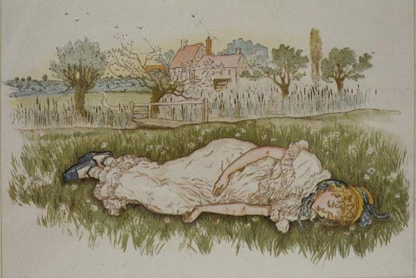 Descansando, de 'Un día en la vida de un niño'