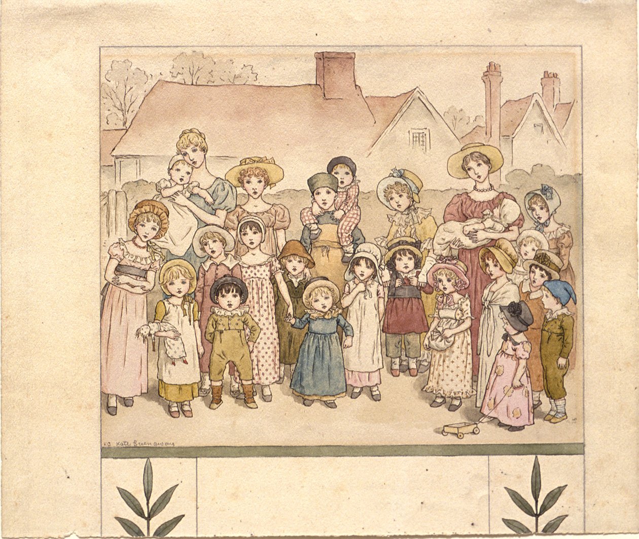 Espectáculo callejero de Kate Greenaway