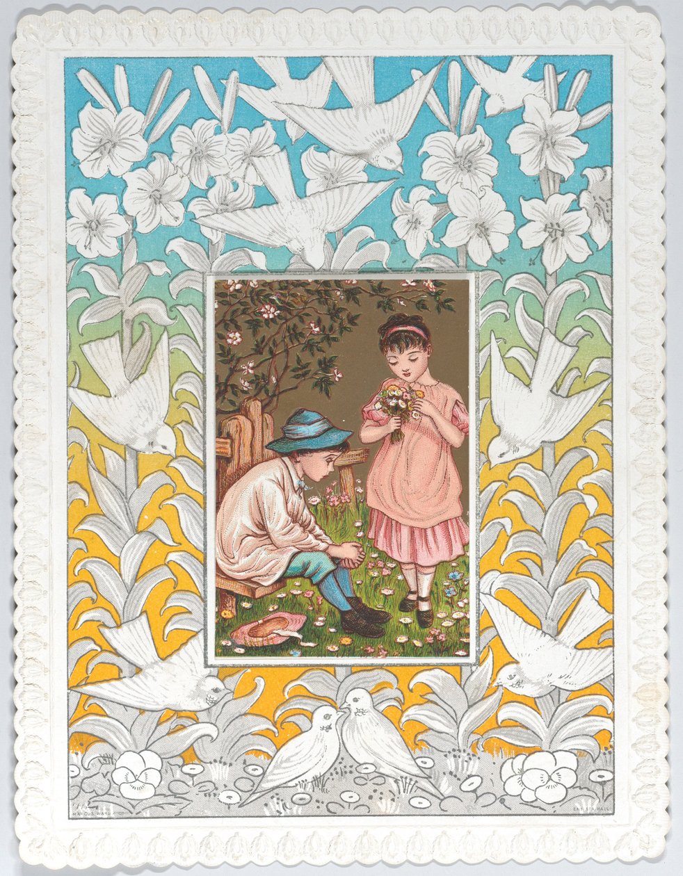 San Valentín de Kate Greenaway