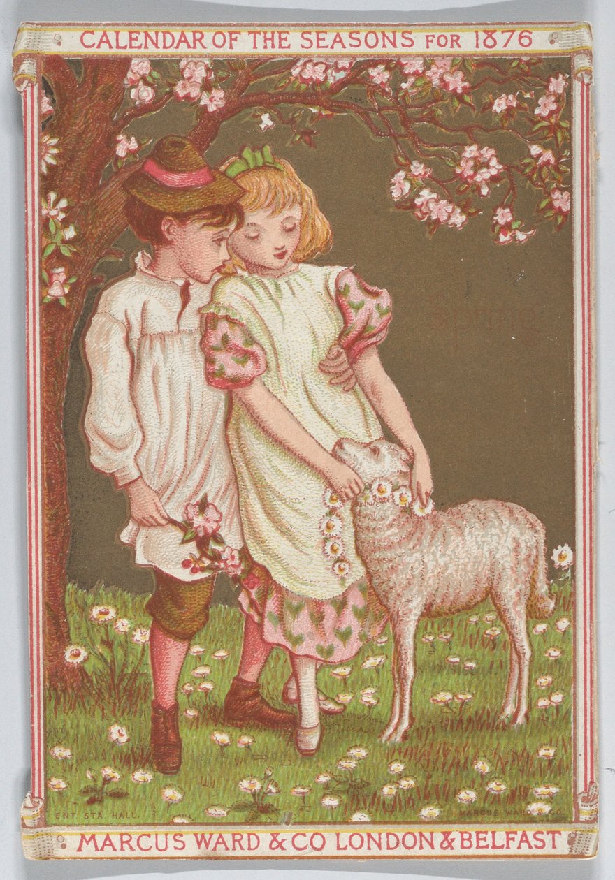 San Valentín de Kate Greenaway