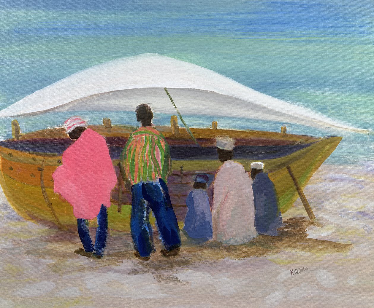 Reparación de Barco de Kate Yates