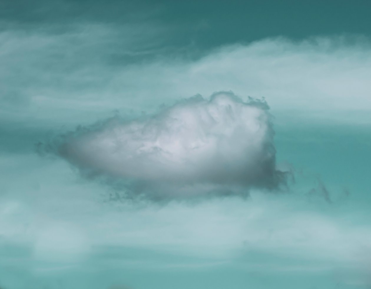 Nave espacial Nube, 2021 (foto) de Katha Wood