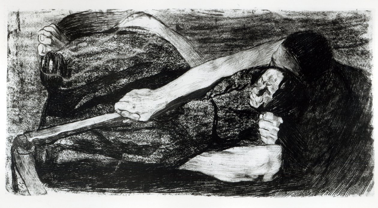 Inspiración, 1905 de Käthe Kollwitz