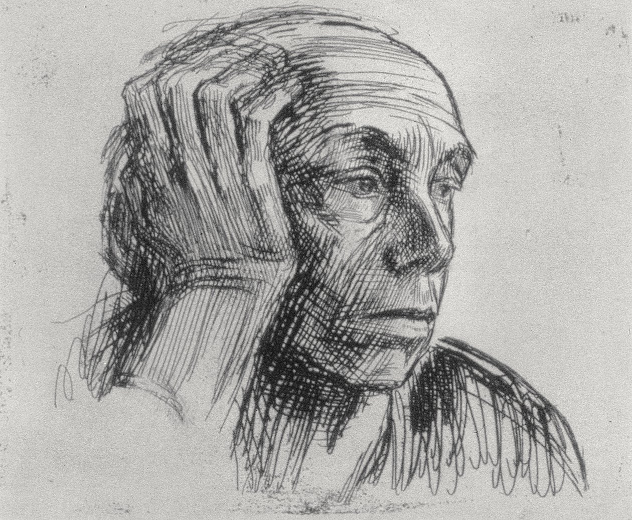 Autorretrato de Käthe Kollwitz
