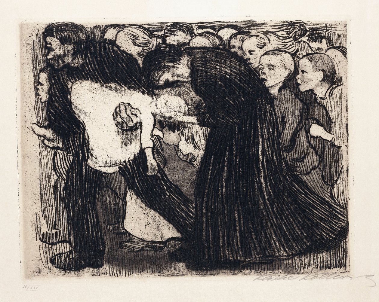 Atropellado de Käthe Kollwitz