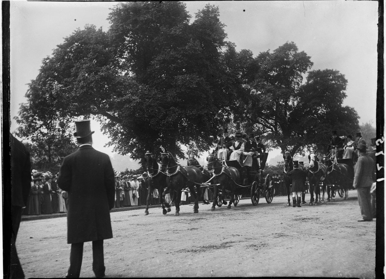 Hyde Park, Ciudad de Westminster, Londres, 01/06/1907 (foto en blanco y negro) de Katherine Jean Macfee