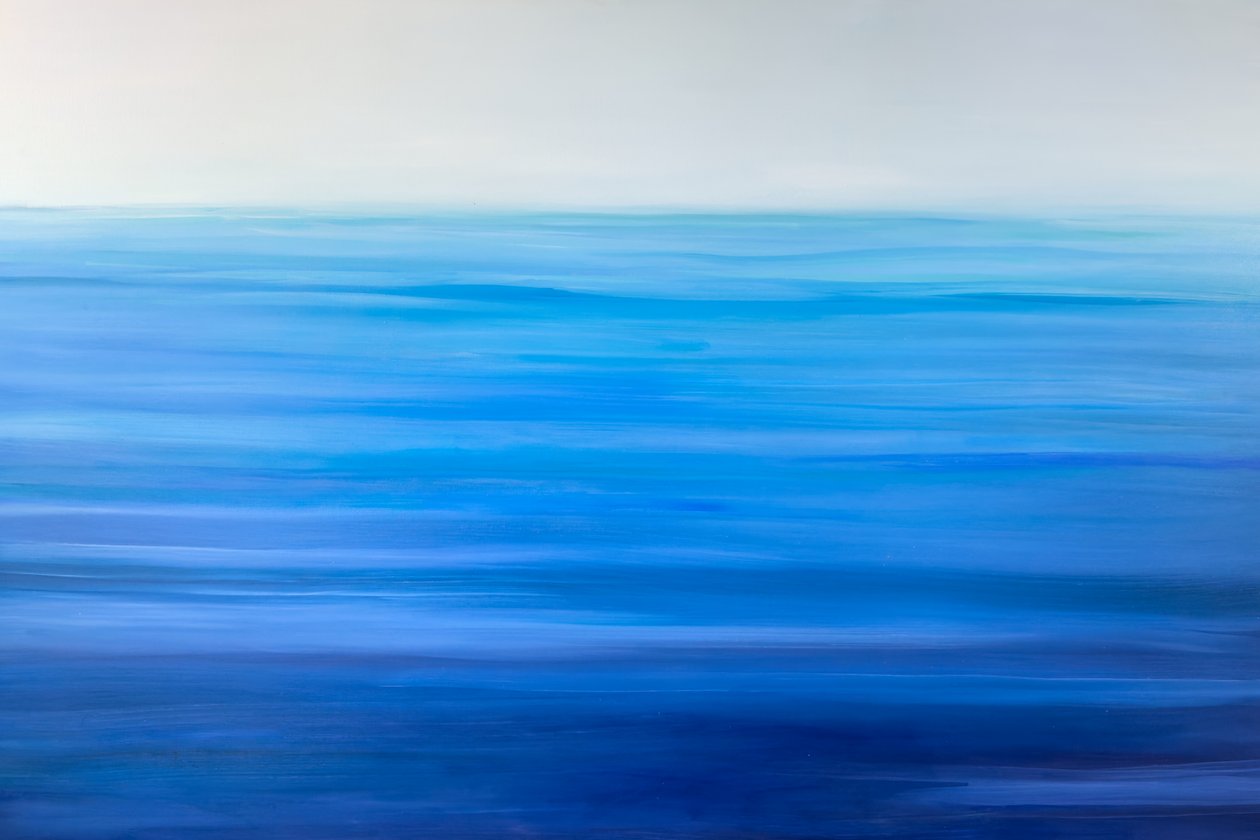 Prisma oceánico, 2016 (óleo sobre lienzo) de Katie Ré Scheidt