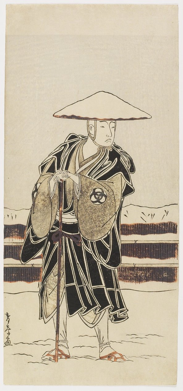 Bando_ Mitsugoro_ como Tokiyori de Katsukawa Shunsho