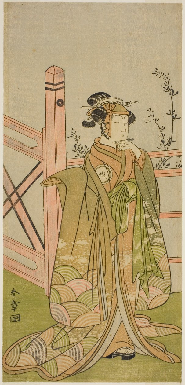 El Actor Iwai Hanshiro IV en un Papel No Identificado de Katsukawa Shunsho