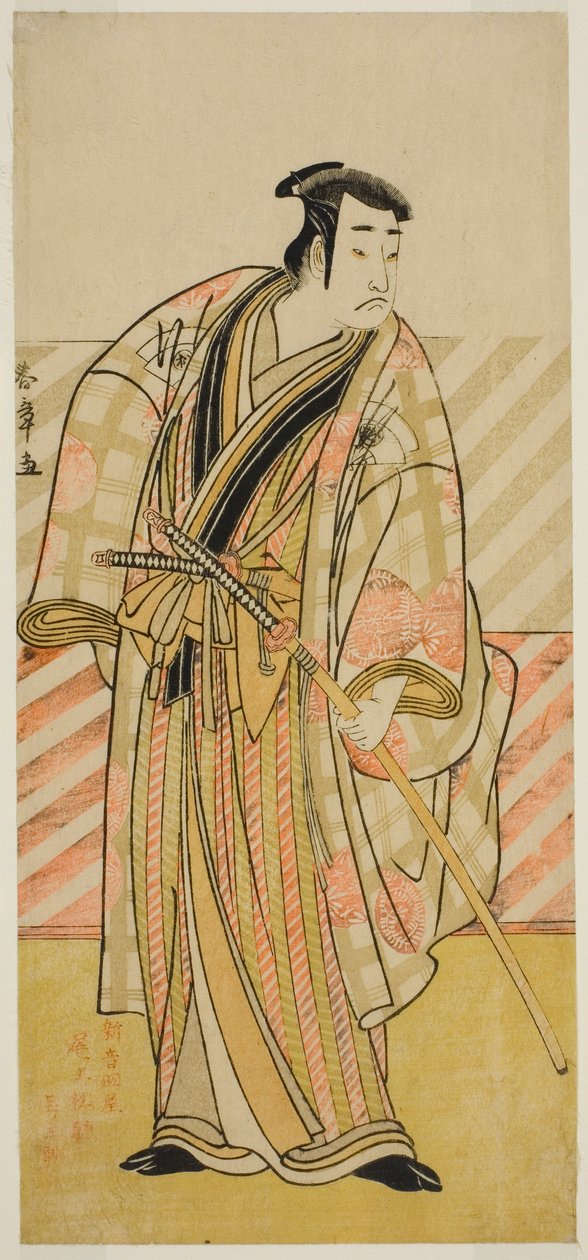 El Actor Onoe Matsusuke I en un Papel No Identificado de Katsukawa Shunsho