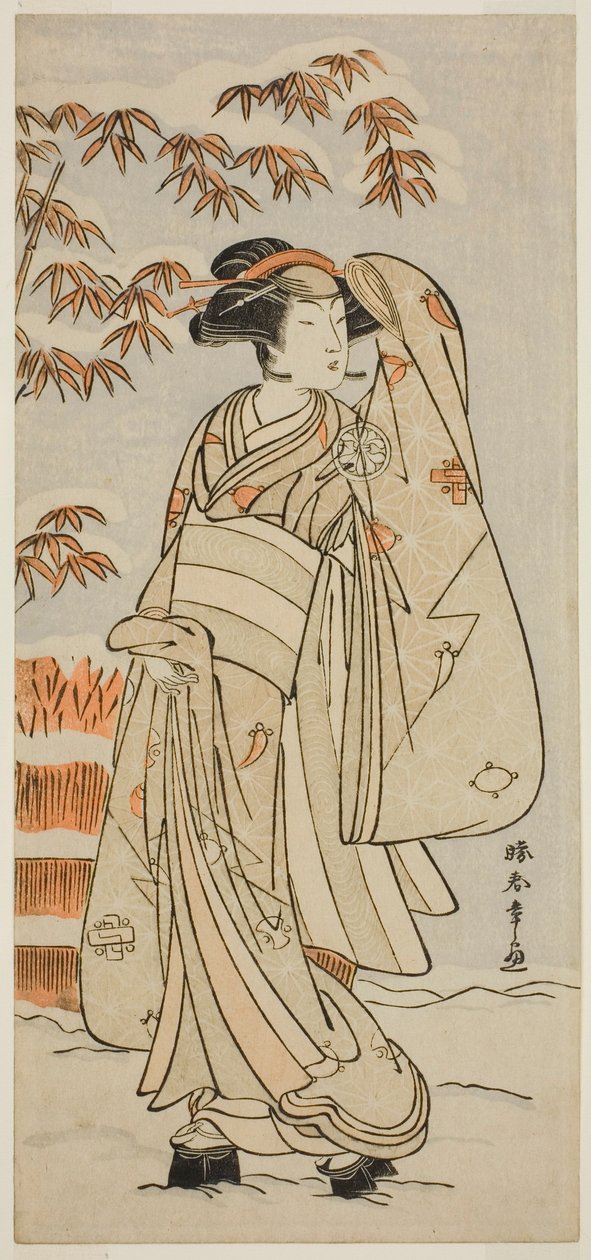 El Actor Segawa Kikunojo III en un Papel No Identificado de Katsukawa Shunsho