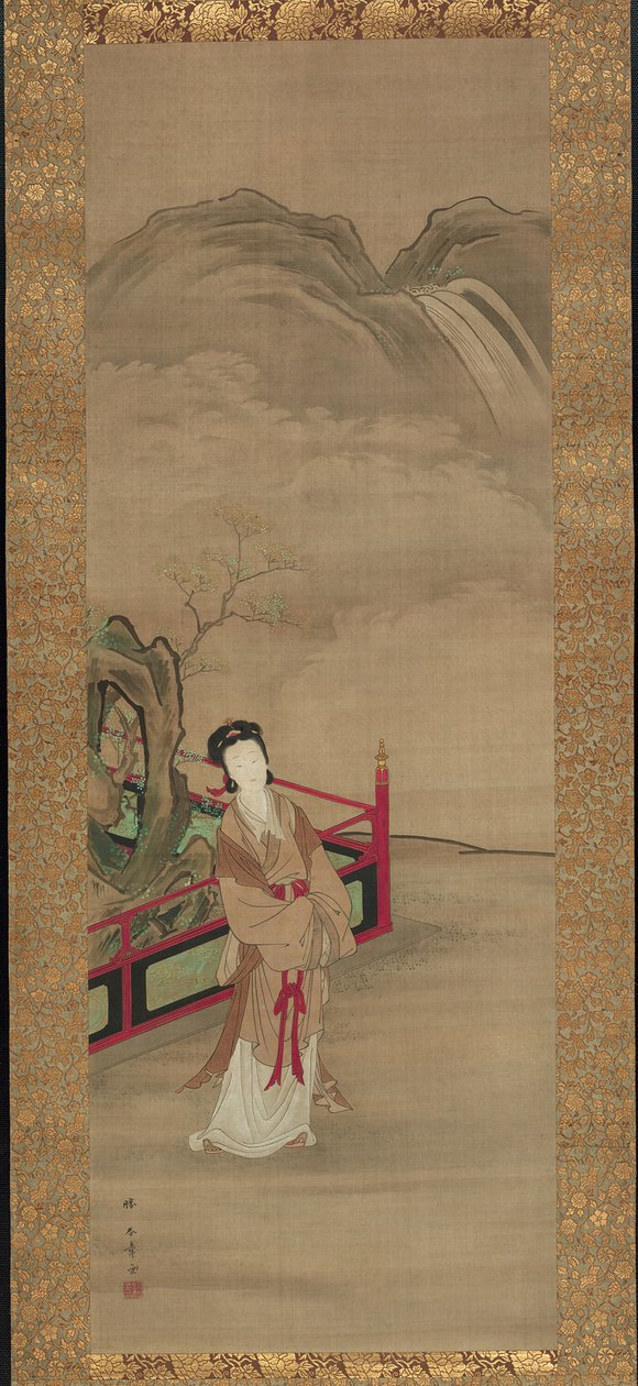 Yang Guifei de Katsukawa Shunsho