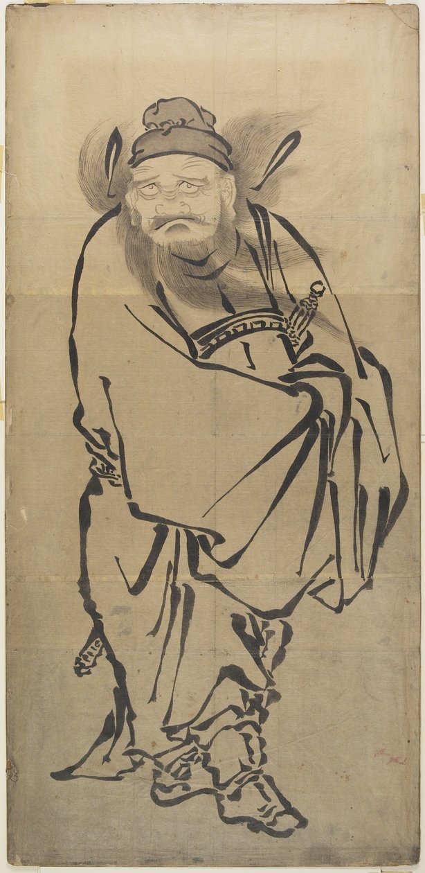 (Sho_ki el Destructor de Demonios), mediados del siglo XVIII-mitad del siglo XIX de Katsushika Hokusai