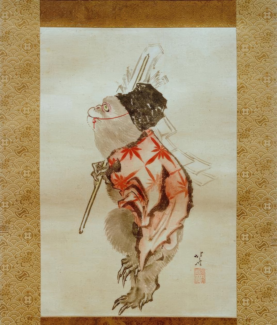 Mono entrenado de Katsushika Hokusai