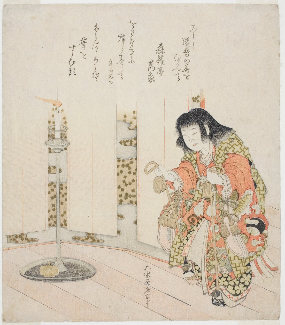 Conchas de caballo (Umagai), de la serie "Una selección de caballos (Uma-zukushi)" de Katsushika Hokusai