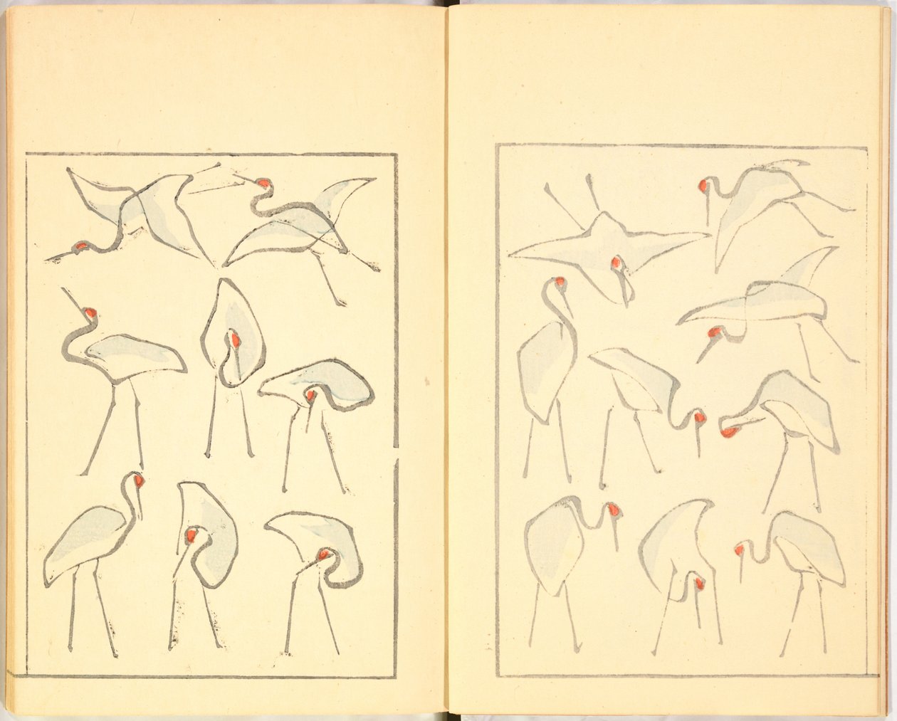 Libro ilustrado de Katsushika Hokusai