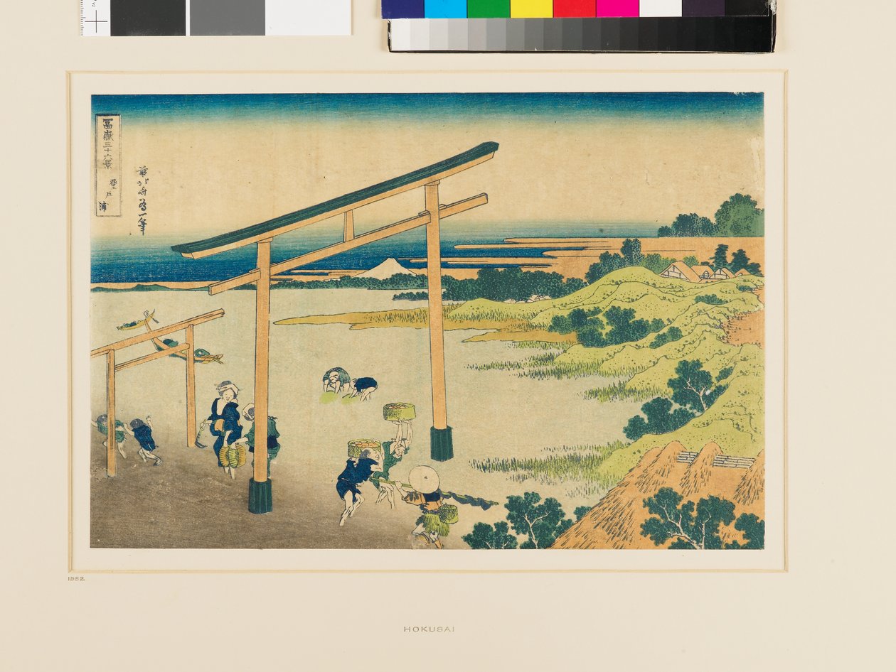 Bahía de Noboto de Katsushika Hokusai