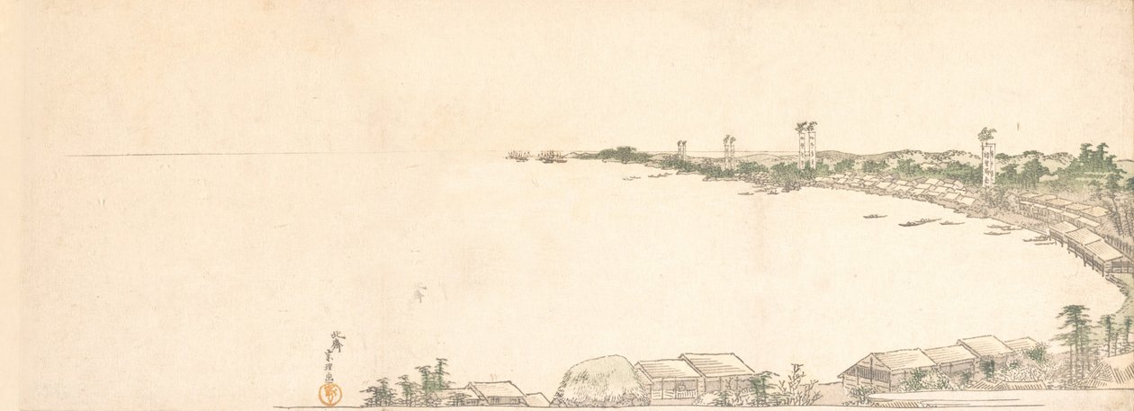 Impresión, ca. 1801 de Katsushika Hokusai