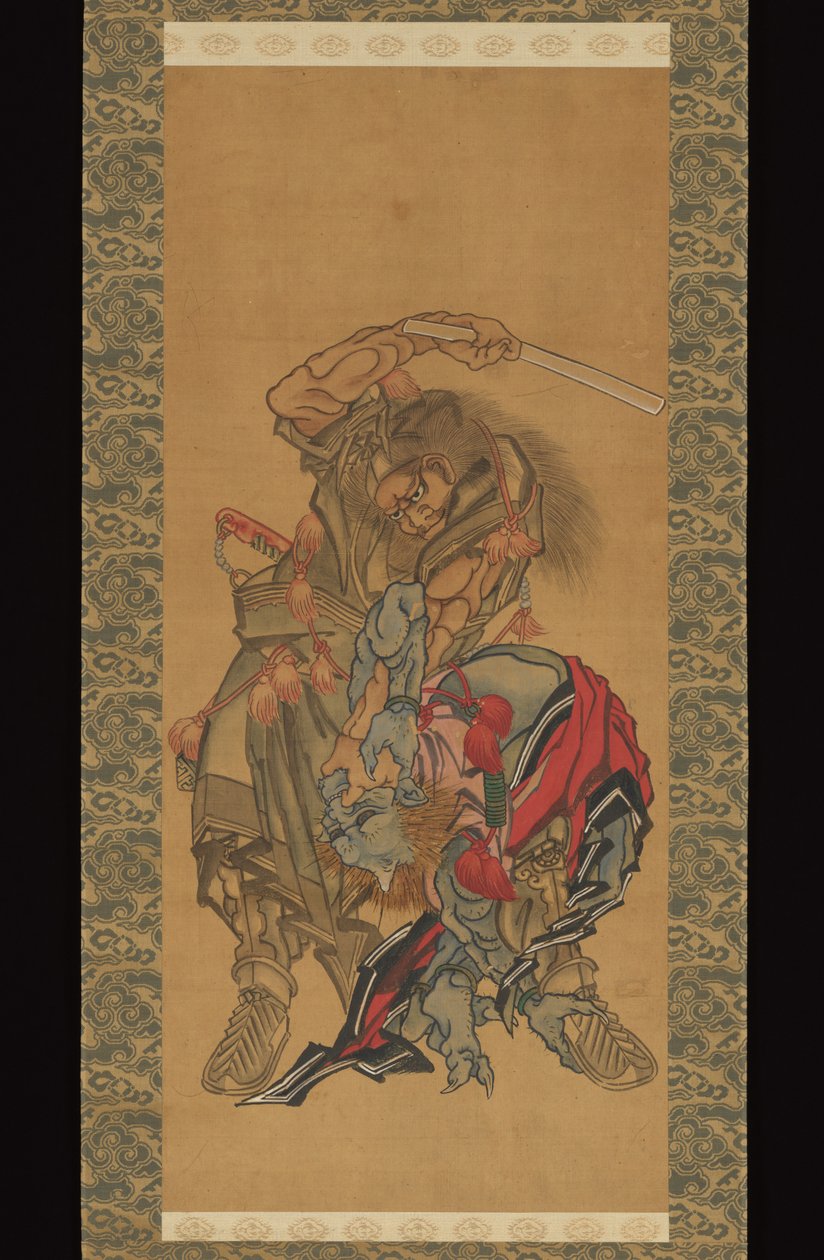 Shōki, el domador de demonios de Katsushika Hokusai
