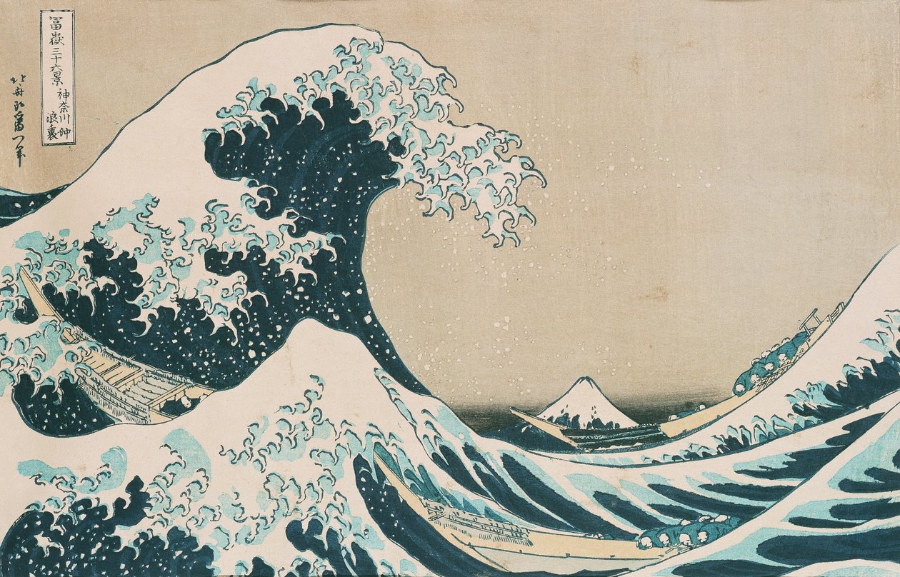 La Gran Ola de Kanagawa de Katsushika Hokusai