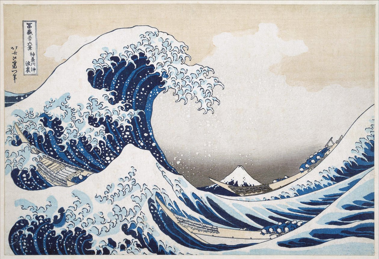 La Gran Ola de Kanagawa de la serie 