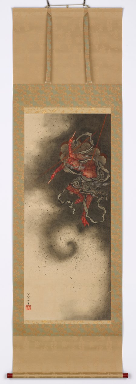 Dios del Trueno de Katsushika Hokusai