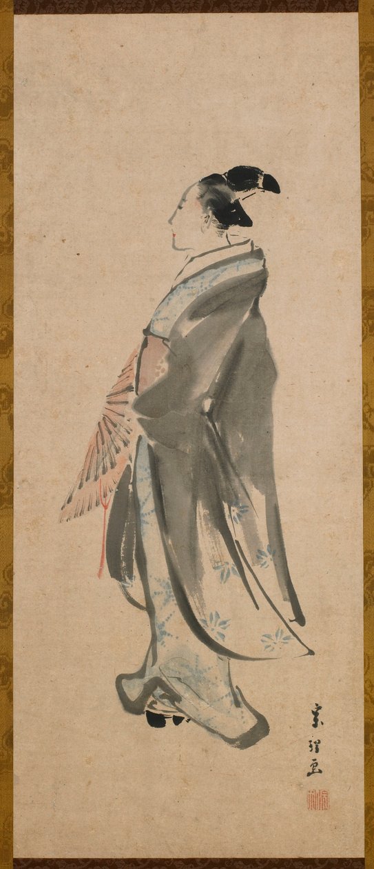 Joven, período Edo de Katsushika Hokusai