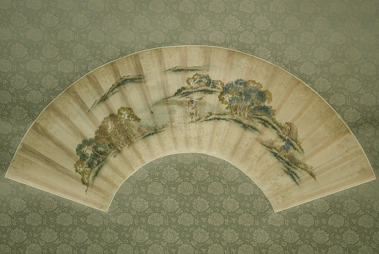 Escena de agricultura en primavera de Katsushika Isai