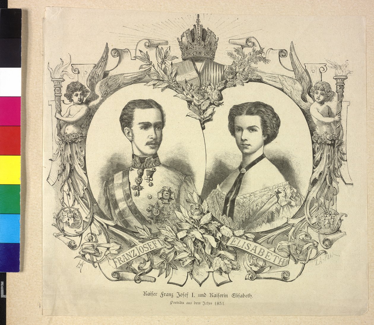 Emperador de Austria e Isabel Francisco José I de Katzler Katzler