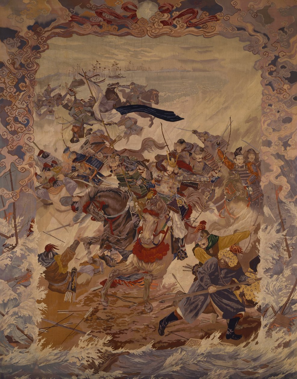 La invasión mongola de Kawashima Jimbei Ii