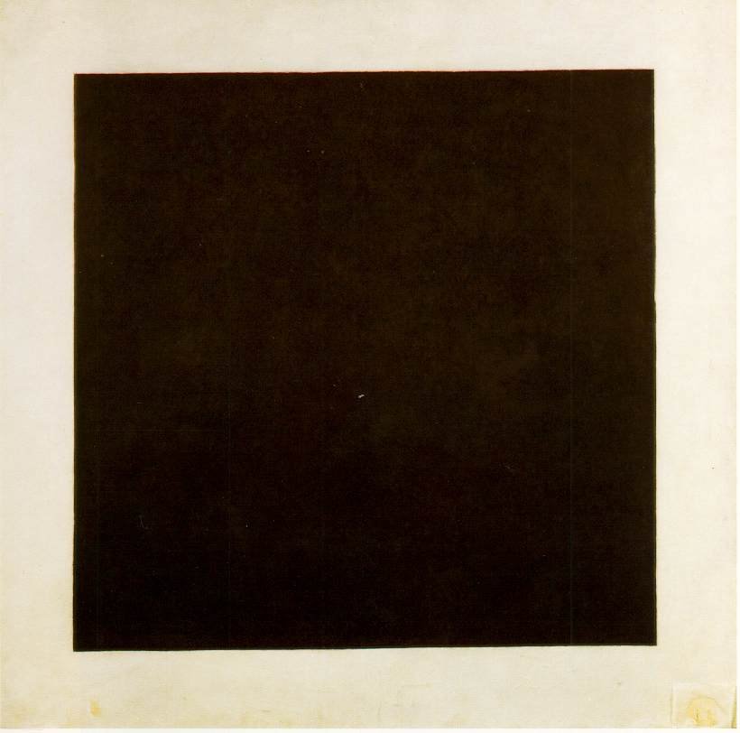 Cuadrado negro de Kazimir Severinovich Malevich