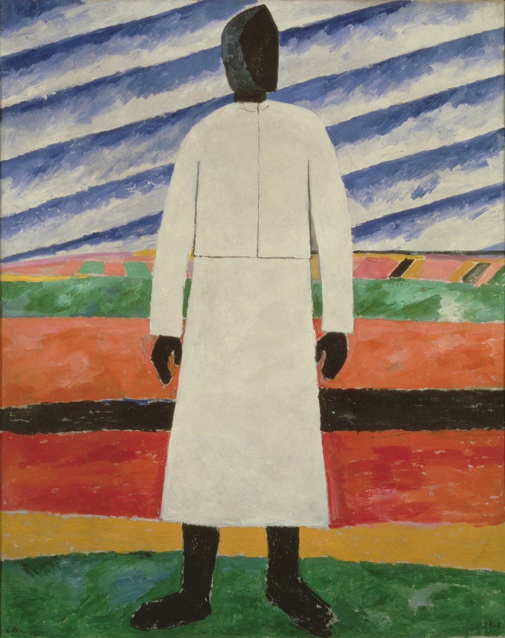 Mujer campesina, 1928-32 de Kazimir Severinovich Malevich