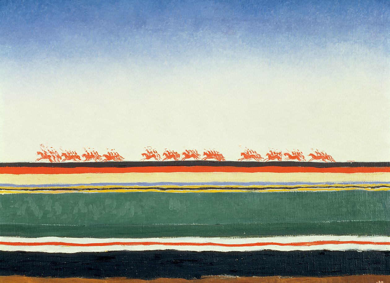 Caballería roja, 1928-32 de Kazimir Severinovich Malevich