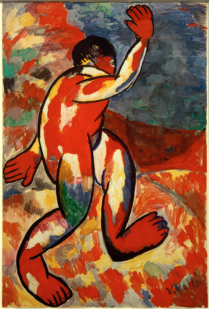 Bañista de Kazimir Severinovich Malevich