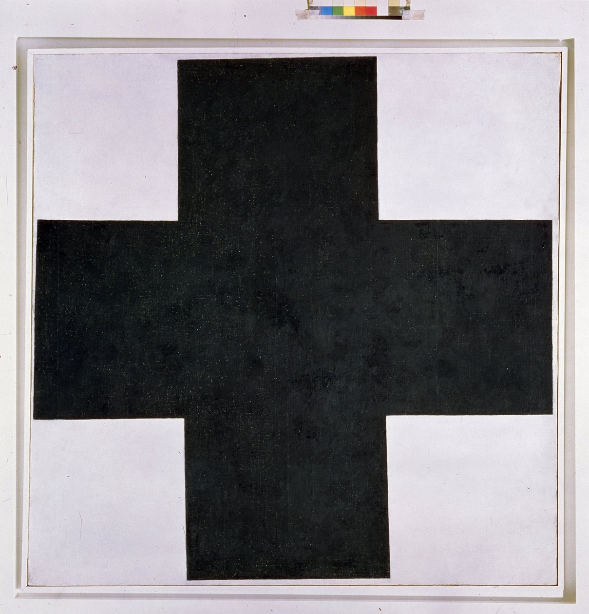 Croix noire (Cruz negra), c.1923 (óleo sobre lienzo) de Kazimir Severinovich Malevich