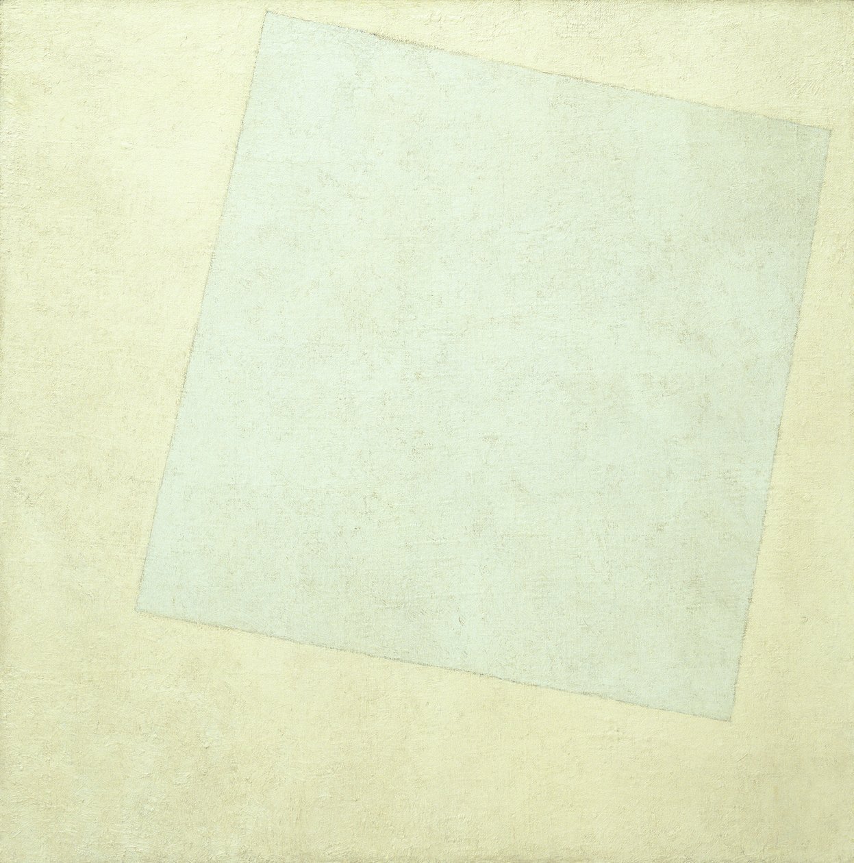 Composición Suprematista. Blanco sobre Blanco de Kazimir Severinovich Malevich