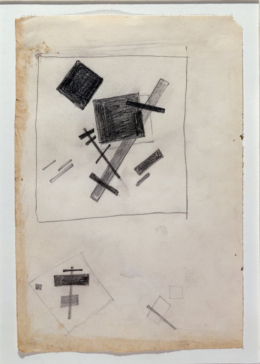 Composición suprematista de Kazimir Severinovich Malevich