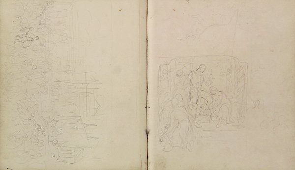 Cuaderno de bocetos para el 